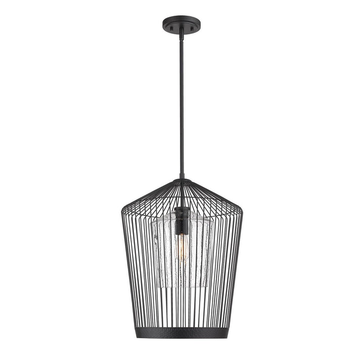 Z-Lite Lido 342P19-MB Pendant Light - Matte Black