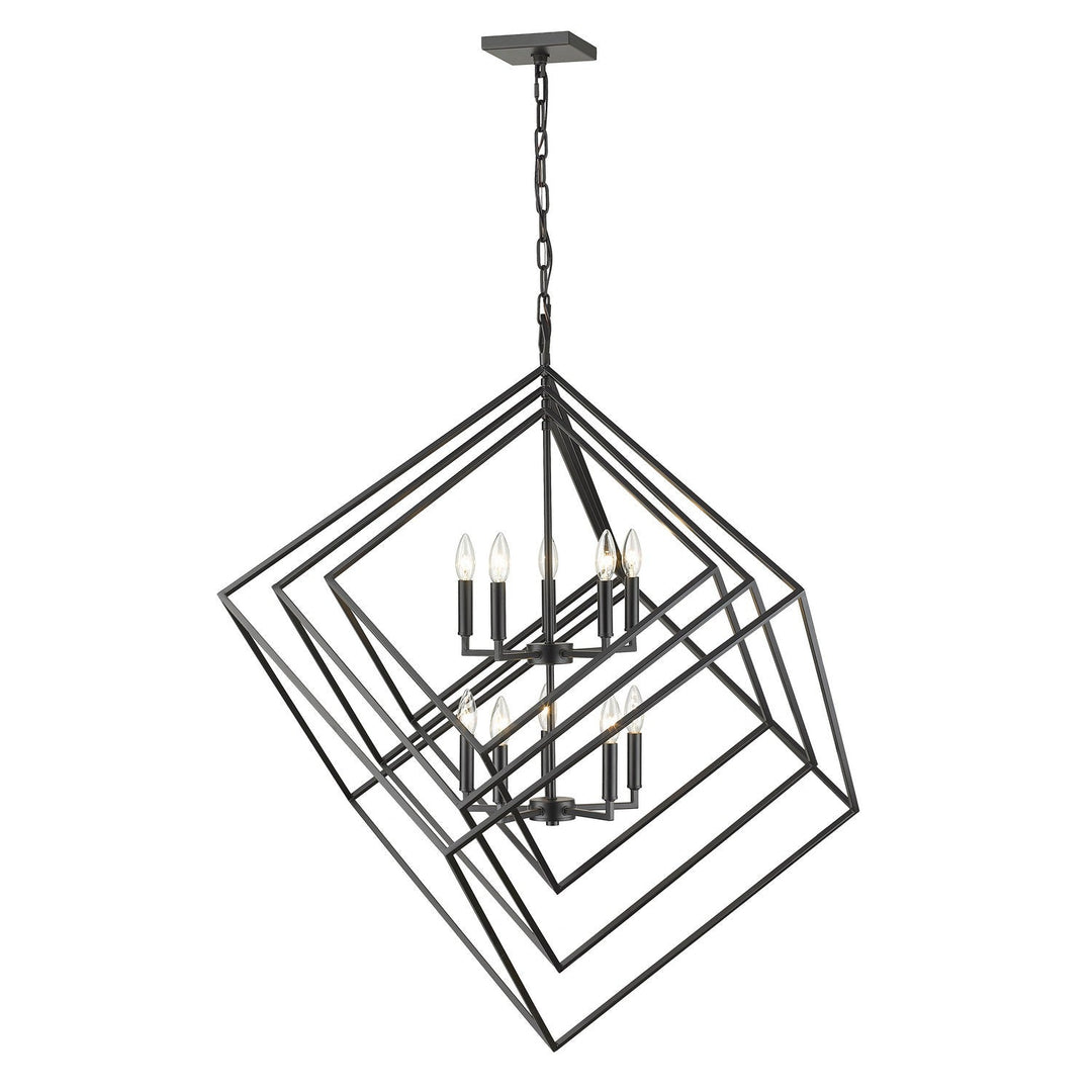 Z-Lite Euclid 457-10MB Pendant Light - Matte Black