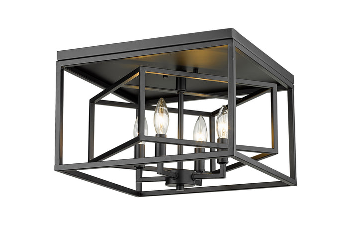Z-Lite Euclid 457F-MB Ceiling Light - Matte Black