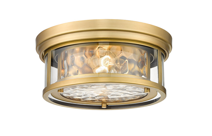 Z-Lite Clarion 493F2-RB Ceiling Light - Rubbed Brass