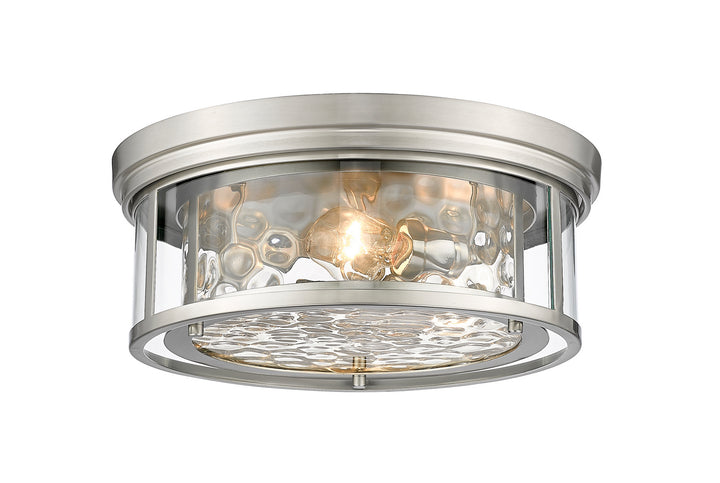 Z-Lite Clarion 493F3-BN Ceiling Light - Brushed Nickel