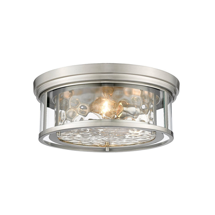 Z-Lite Clarion 493F3-BN Ceiling Light - Brushed Nickel