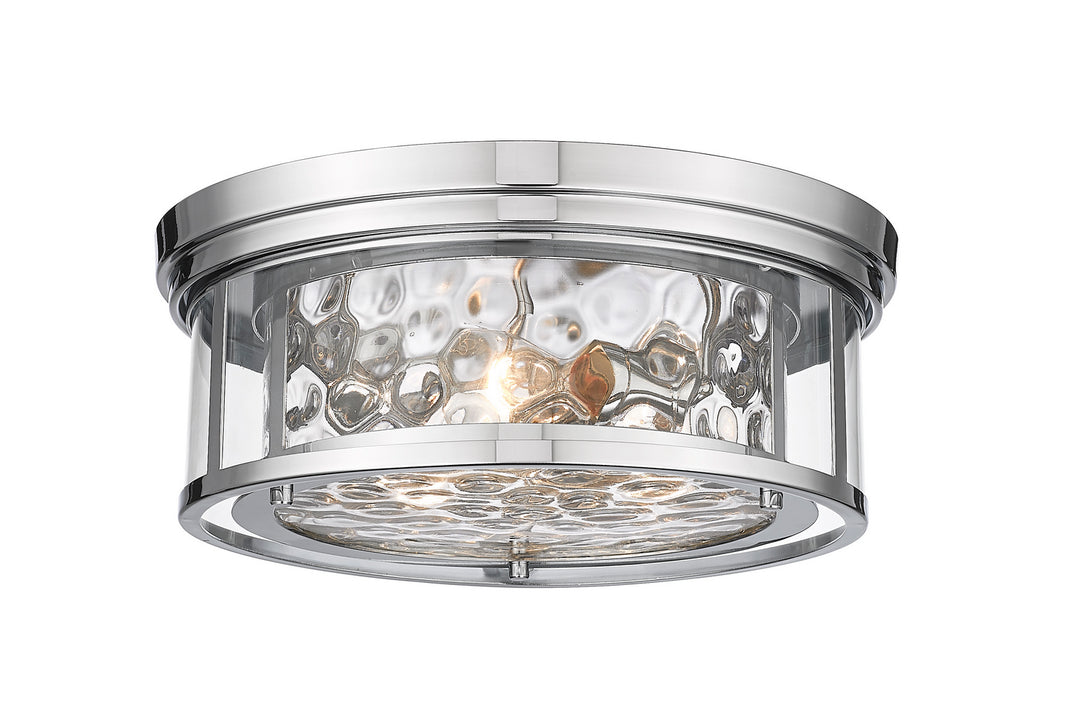 Z-Lite Clarion 493F3-PN Ceiling Light - Polished Nickel