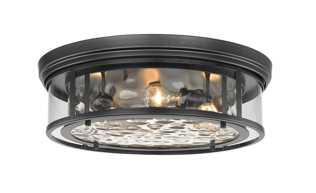 Z-Lite Clarion 493F4-MB Ceiling Light - Matte Black