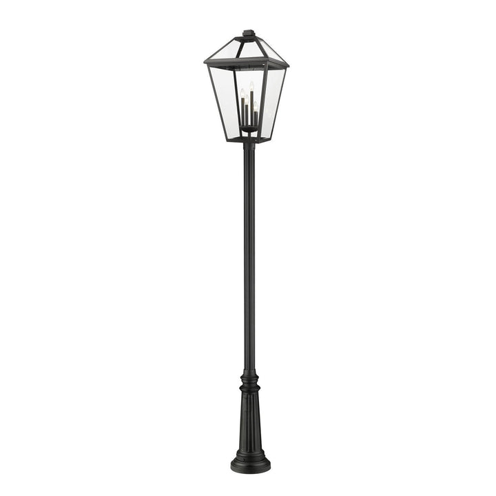 Z-Lite Lighting 579PHXLXR-511P-BK Modern Talbot Outdoor Black