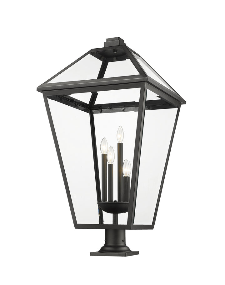 Z-Lite Lighting 579PHXLXR-533PM-BK  Talbot Outdoor Black