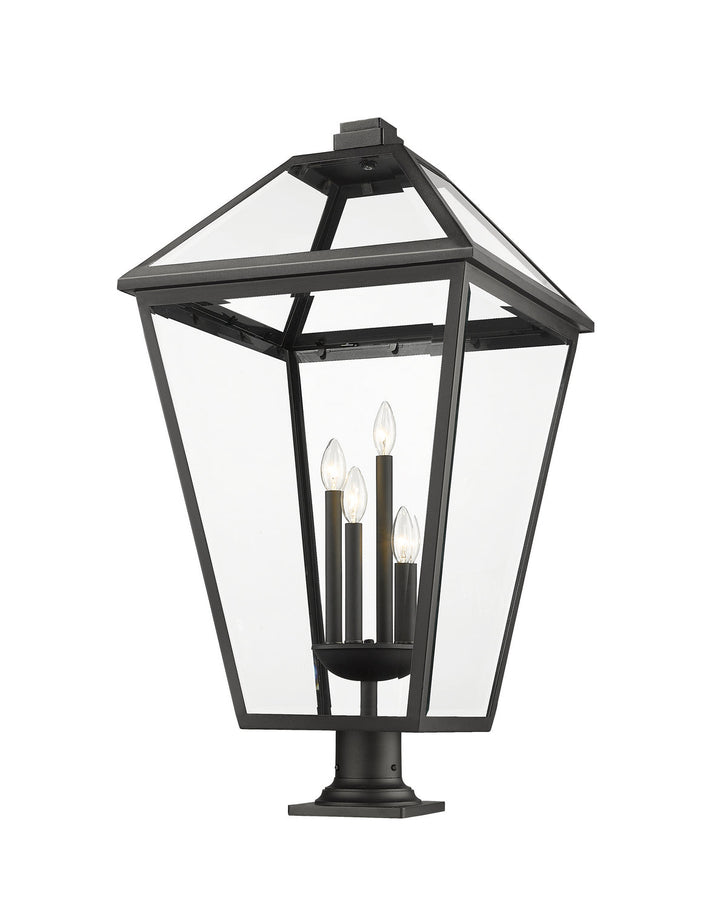 Z-Lite Lighting 579PHXLXR-533PM-BK  Talbot Outdoor Black