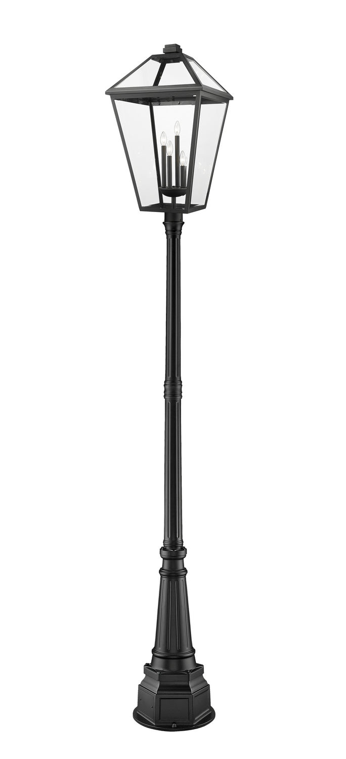 Z-Lite Lighting 579PHXLXR-564P-BK Modern Talbot Outdoor Black
