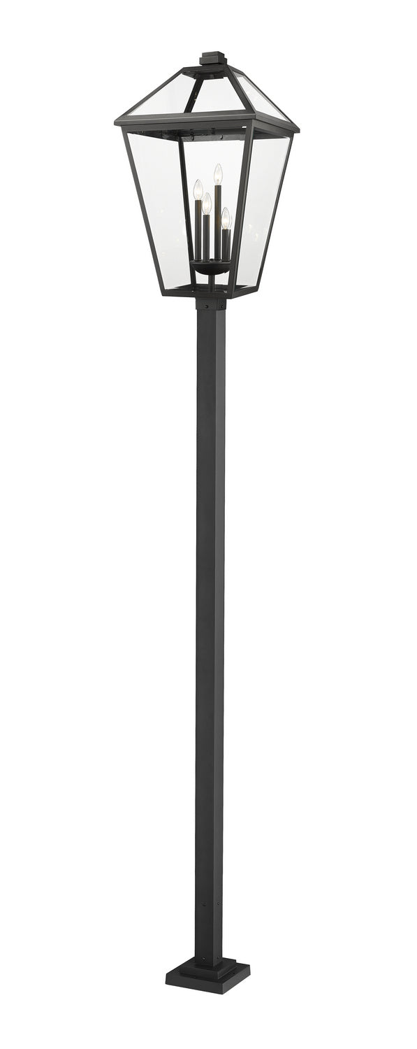 Z-Lite Lighting 579PHXLXS-536P-BK Modern Talbot Outdoor Black