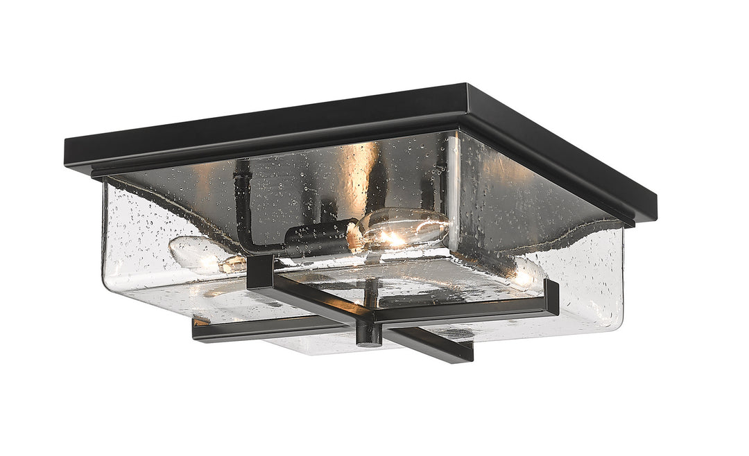 Z-Lite Lighting 592F-BK  Sana Outdoor Black