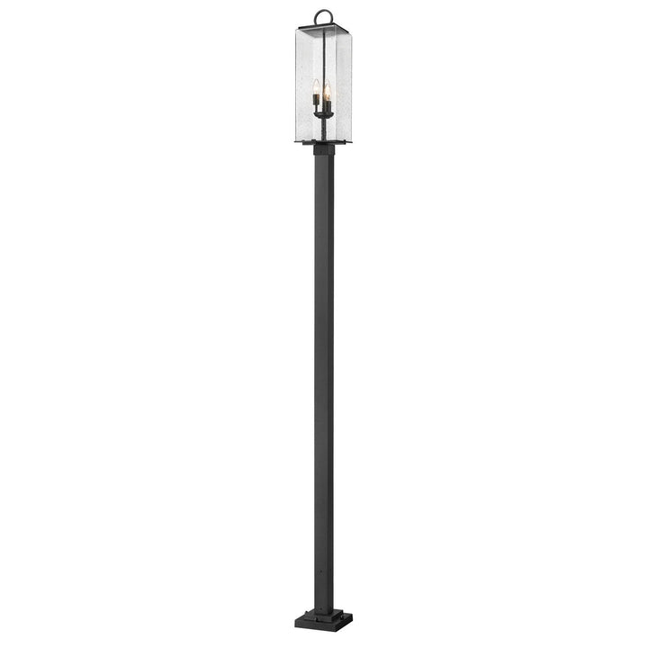 Z-Lite Lighting 592PHBS-536P-BK Modern Sana Outdoor Black