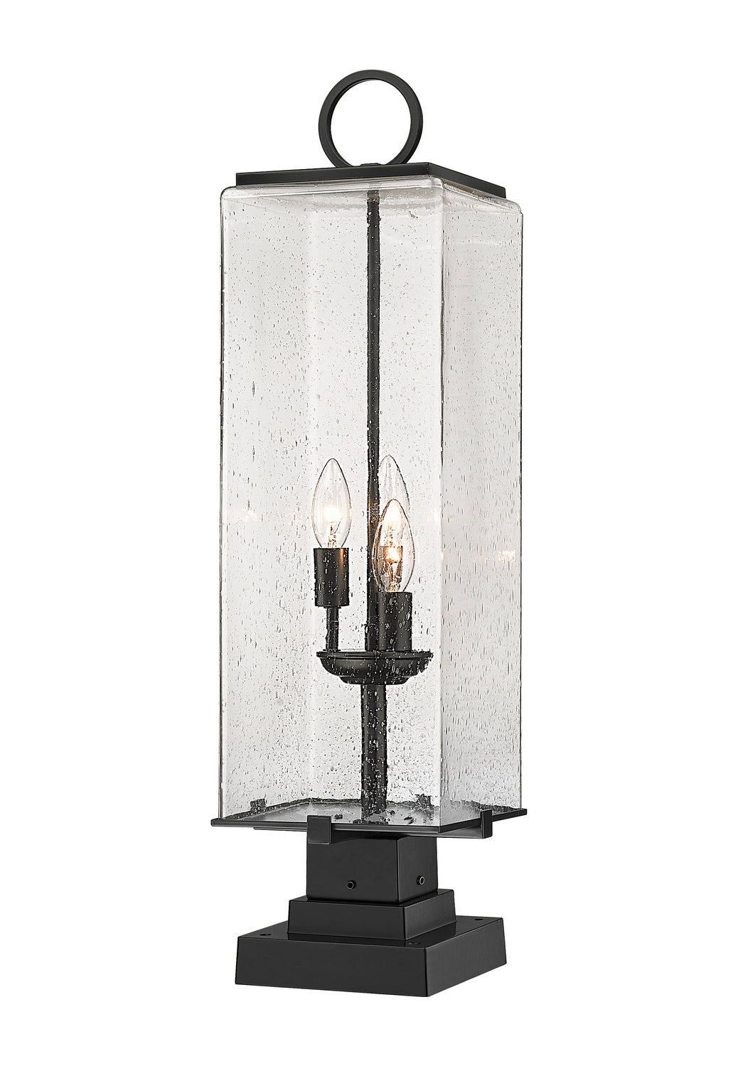 Z-Lite Lighting 592PHBS-SQPM-BK  Sana Outdoor Black