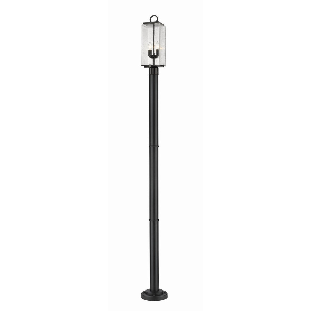 Z-Lite Lighting 592PHMR-567P-BK Modern Sana Outdoor Black