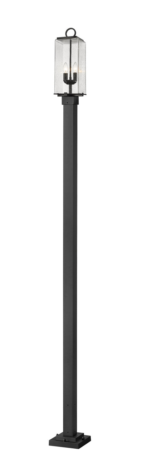 Z-Lite Lighting 592PHMS-536P-BK Modern Sana Outdoor Black