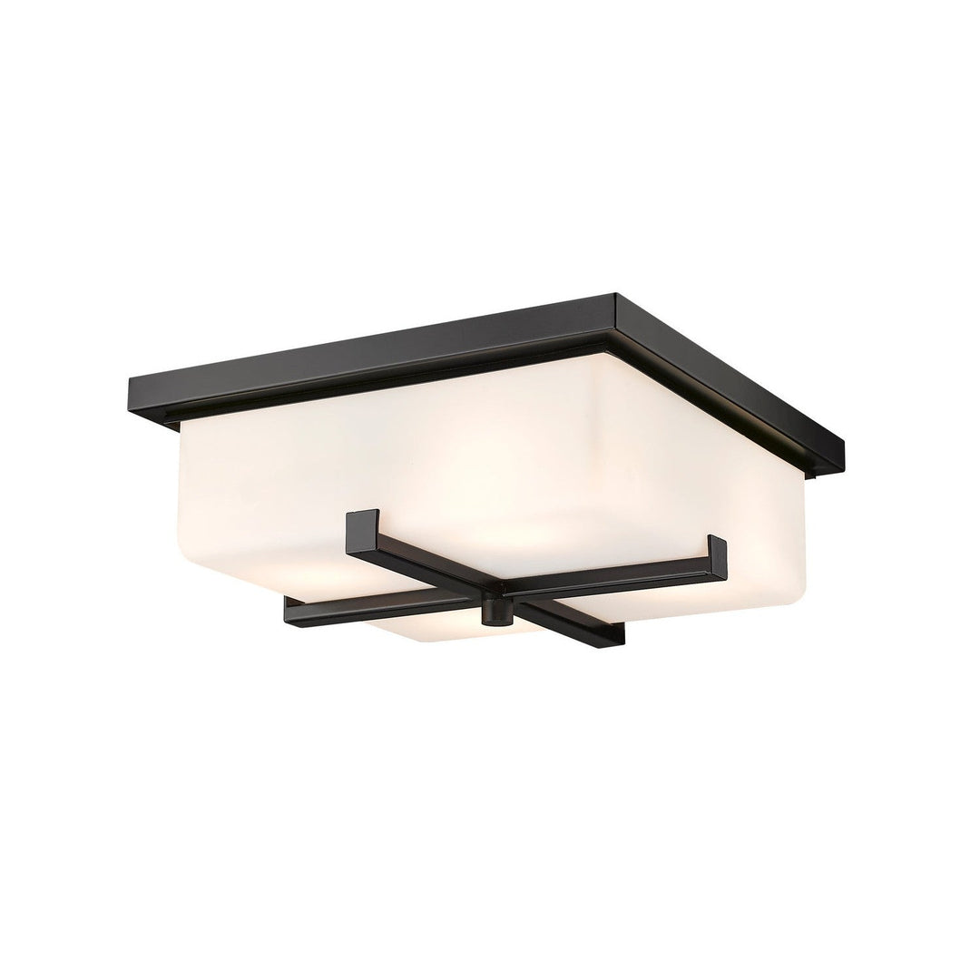 Z-Lite Lighting 593F-BK  Sana Outdoor Black