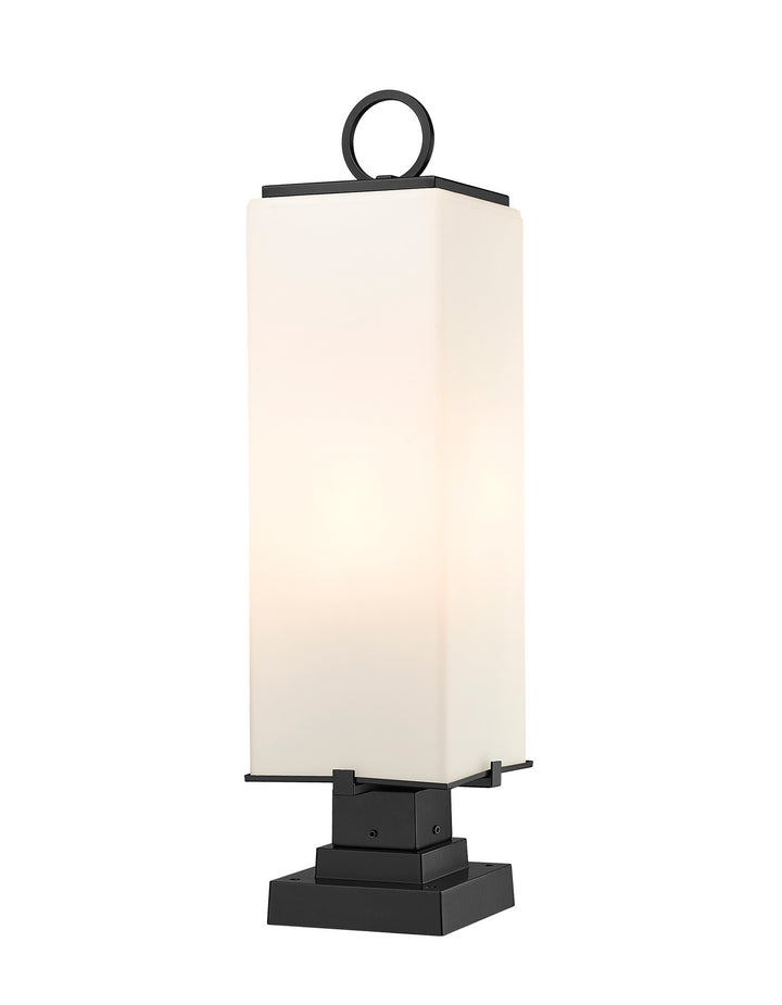 Z-Lite Lighting 593PHBS-SQPM-BK Modern Sana Outdoor Black