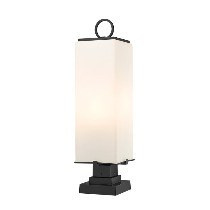 Z-Lite Lighting 593PHBS-SQPM-BK Modern Sana Outdoor Black