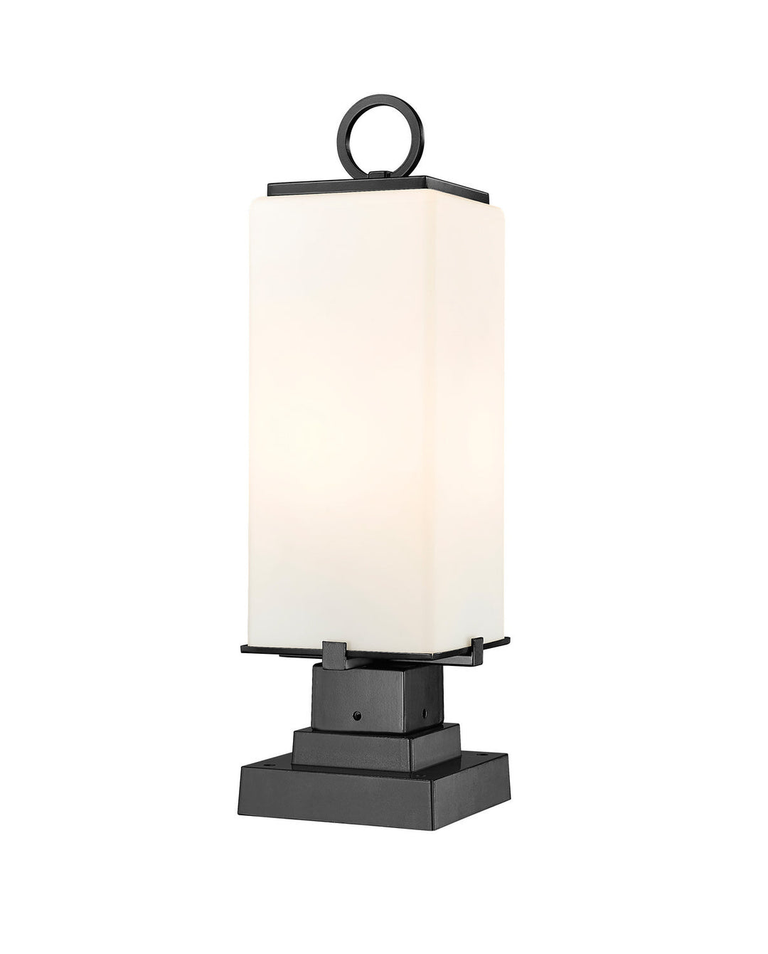 Z-Lite Lighting 593PHMS-SQPM-BK Modern Sana Outdoor Black