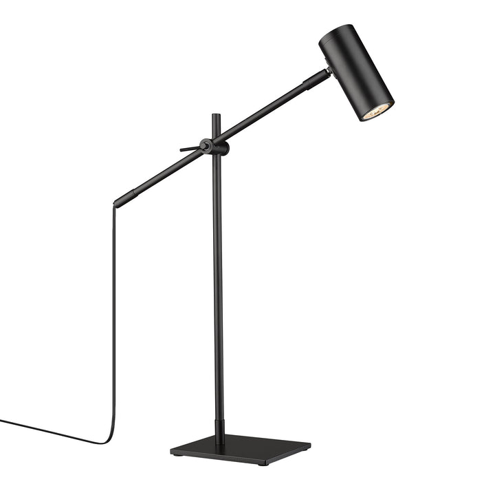 Z-Lite Lighting 814TL-MB  Calumet Lamp Matte Black