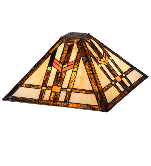 Meyda Tiffany Lighting 119637 Prairie Wheat Shade Lamp Shade Multicolored