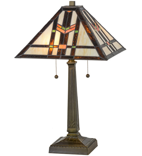 Meyda Tiffany Lighting 119641 Prairie Wheat Table Lamp Lamp Bronze / Dark