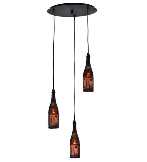 Meyda Tiffany Tuscan Vineyard 119656 Pendant Light - Black