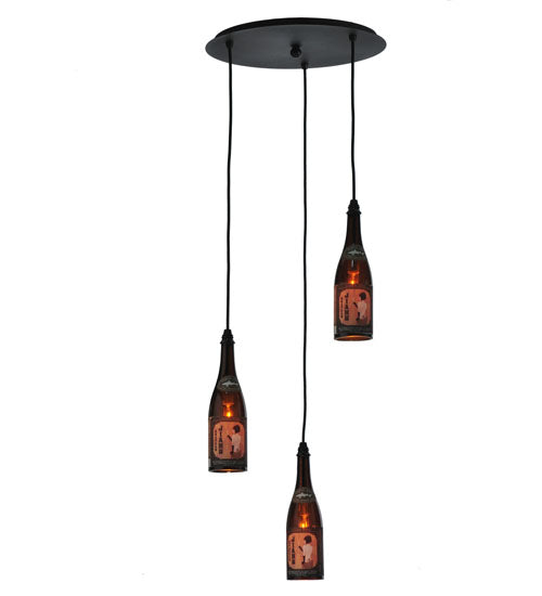 Meyda Tiffany Tuscan Vineyard 119656 Pendant Light - Black