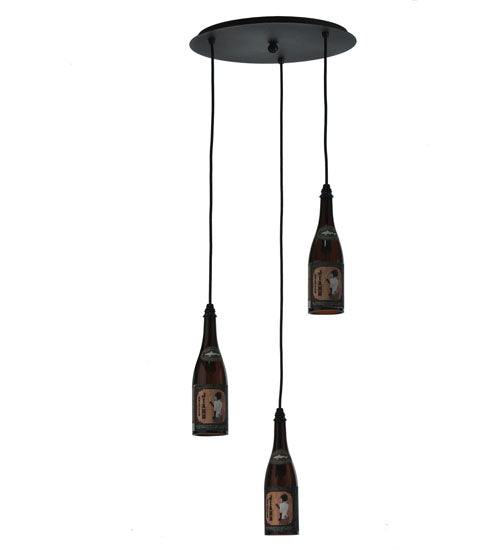 Meyda Tiffany Tuscan Vineyard 119656 Pendant Light - Black