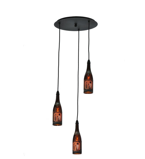 Meyda Tiffany Tuscan Vineyard 119656 Pendant Light - Black