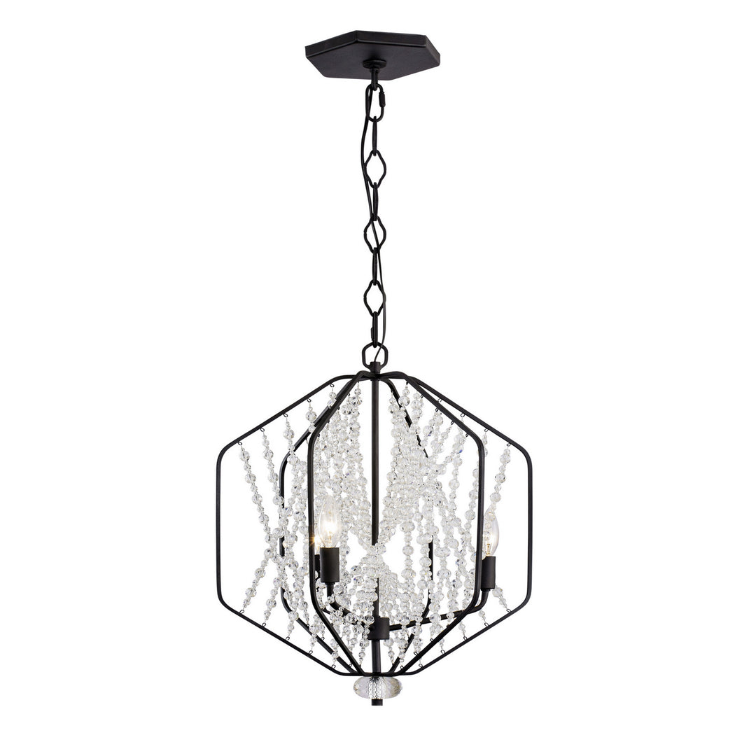 Varaluz Chelsea 321P03CB Pendant Light - Carbon