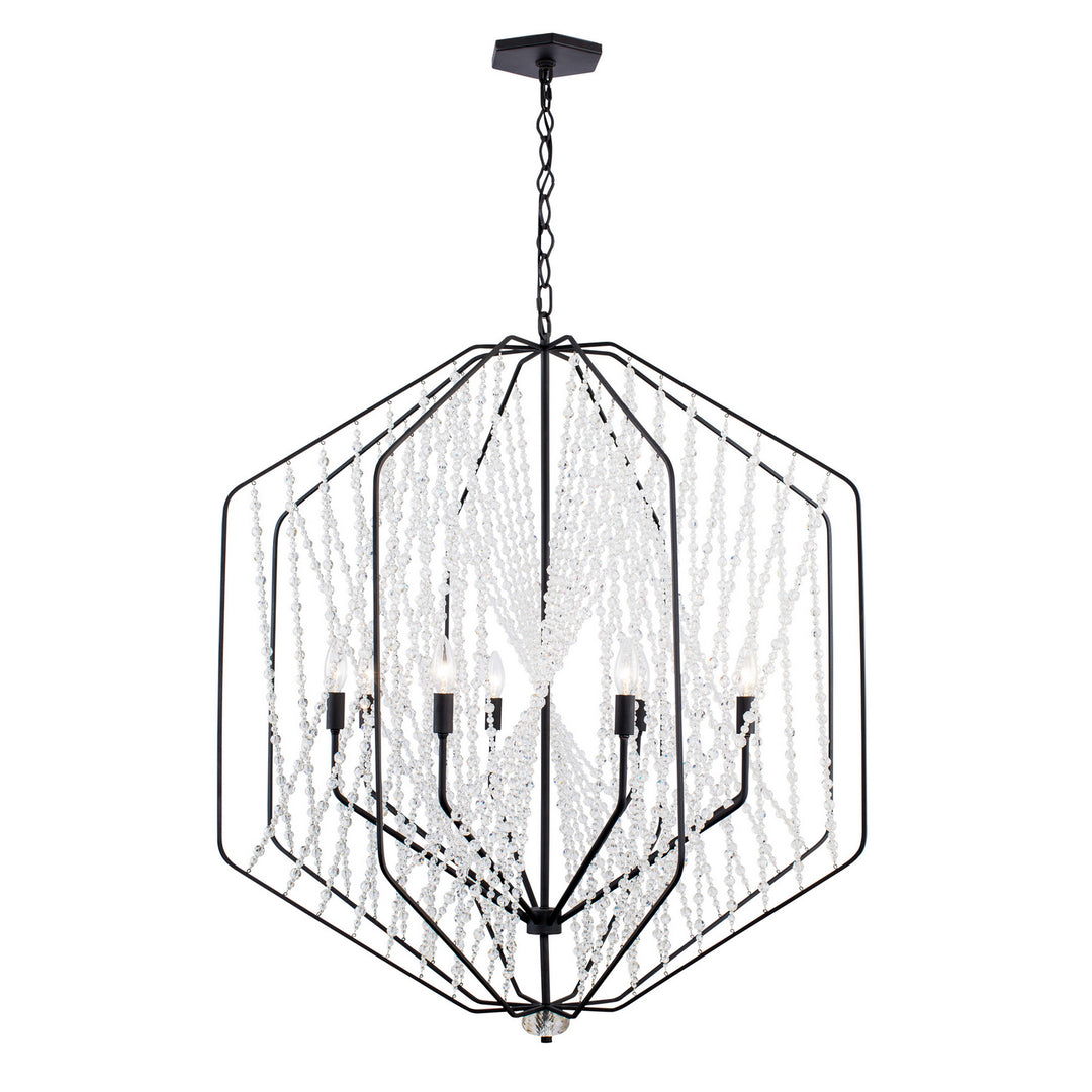 Varaluz Chelsea 321P08CB Pendant Light - Carbon