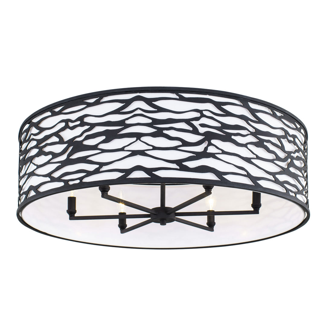 Varaluz Kato 348S06CB Ceiling Light - Carbon