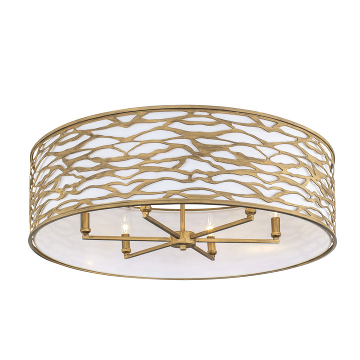 Varaluz Kato 348S06HG Ceiling Light - Havana Gold