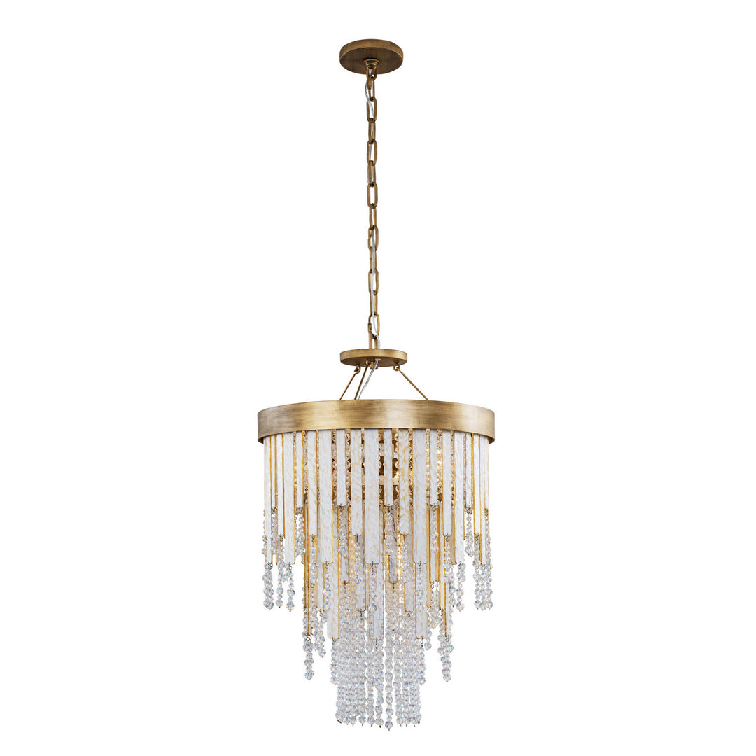 Varaluz Lafayette 359C04HG Chandelier Light - Havana Gold
