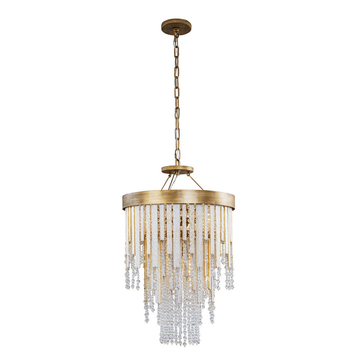 Varaluz Lafayette 359C04HG Chandelier Light - Havana Gold