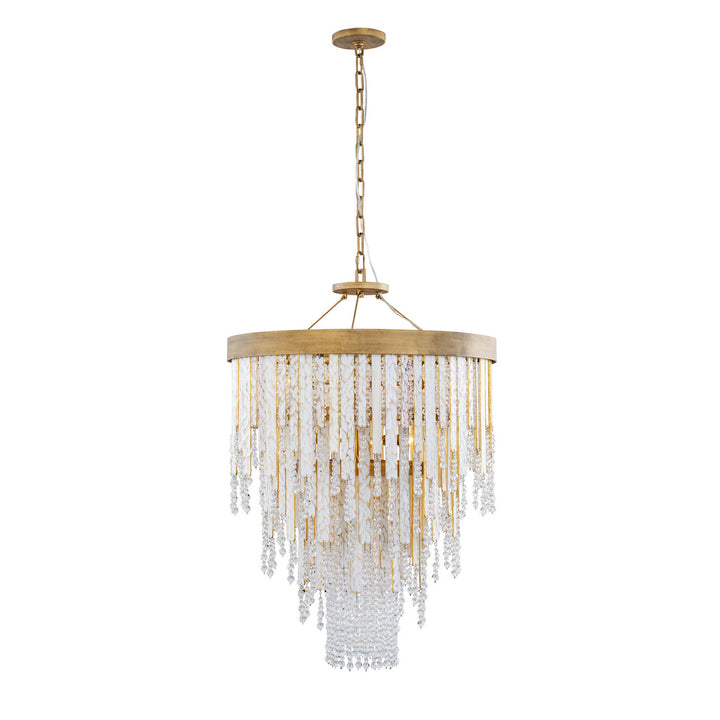 Varaluz Lafayette 359C07HG Chandelier Light - Havana Gold