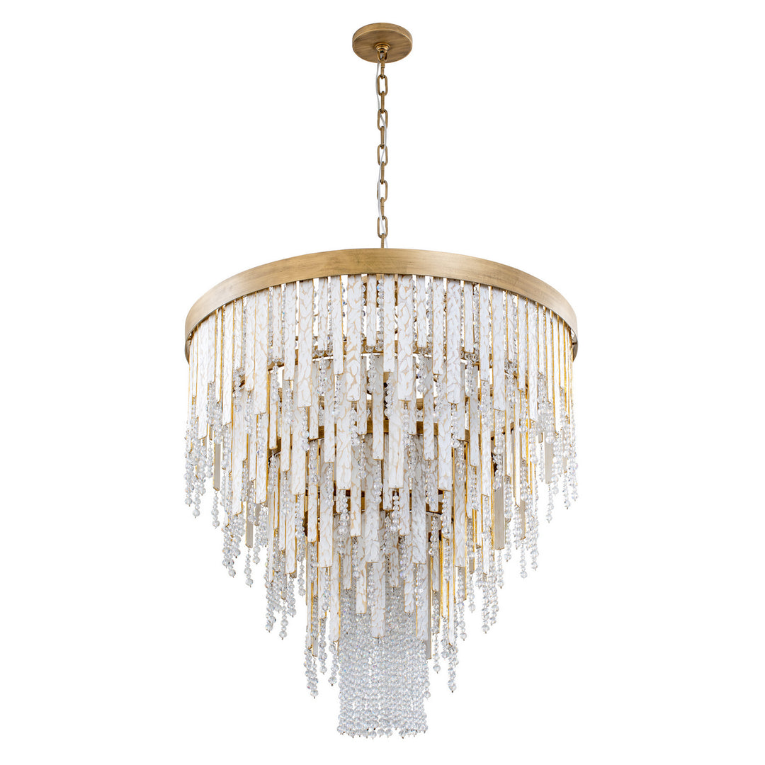 Varaluz Lafayette 359C13HG Chandelier Light - Havana Gold