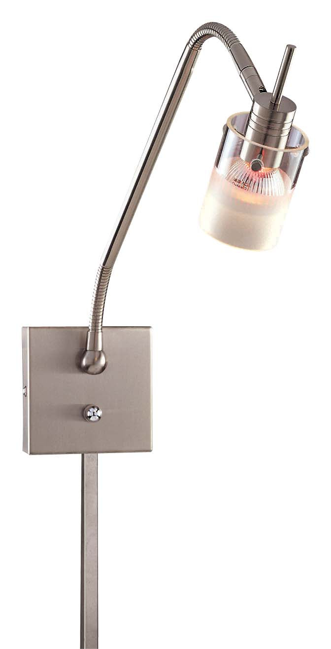 George Kovacs Lighting P220-084 Pierce Led Wall Lamp Lamp Pewter, Nickel, Silver