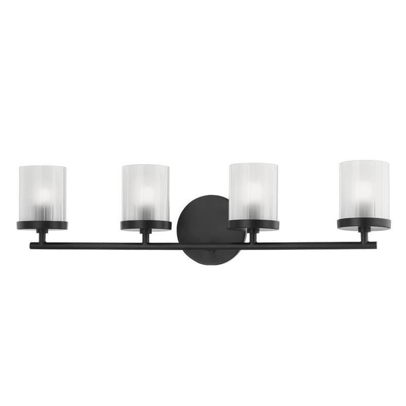 Mitzi Ryan H239304-SBK Bath Vanity Light 25 in. wide - Soft Black