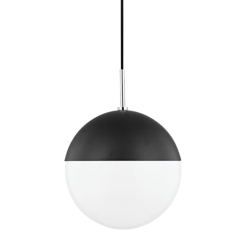 Mitzi Renee H344701L-PN/BK Pendant Light - Polished Nickel/Black