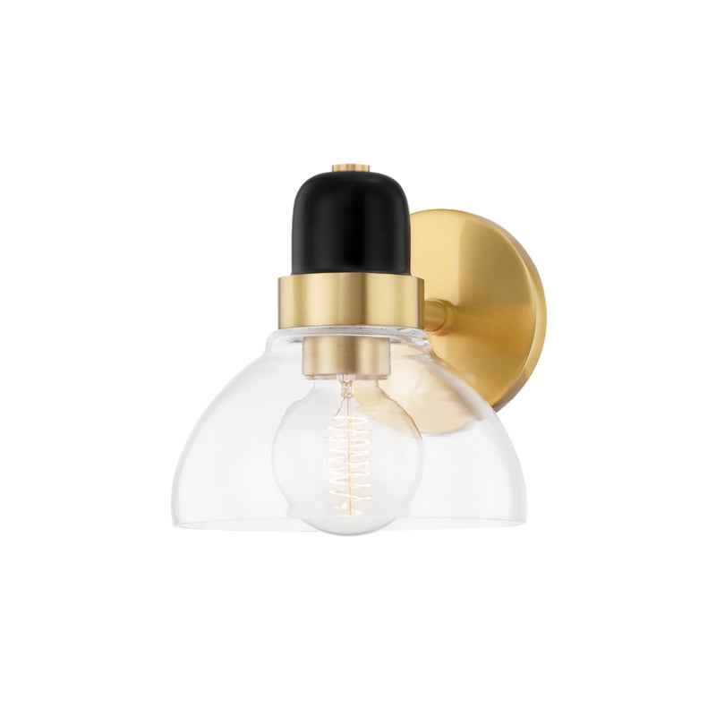 Mitzi Camile H482301-AGB Wall Sconce Light - Aged Brass