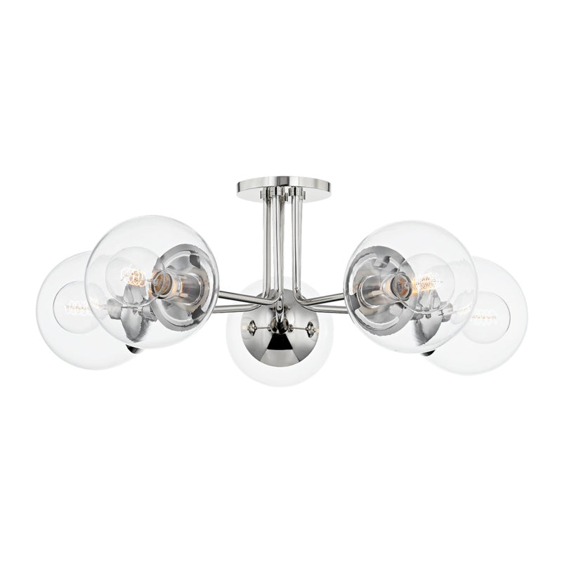 Mitzi Meadow H503605-PN Ceiling Light - Polished Nickel