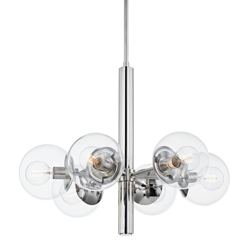 Mitzi Meadow H503806-PN Chandelier Light - Polished Nickel