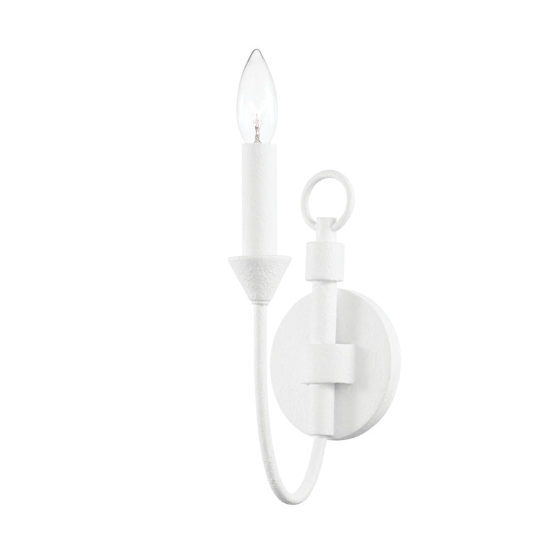 Troy Cate B1001-GSW Wall Sconce Light - Gesso White