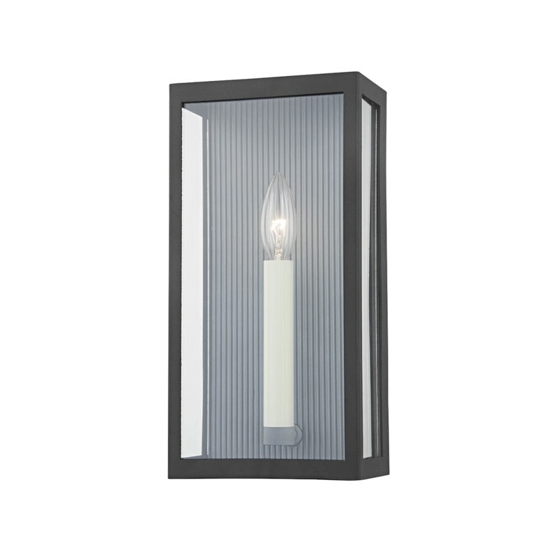 Troy Lighting B1031-TBK/WZN  Vail Outdoor Texture Black/Weathered Zinc