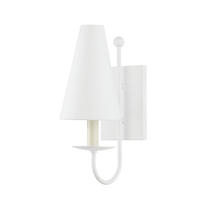 Troy Idris B3301-GSW Wall Sconce Light - Gesso White