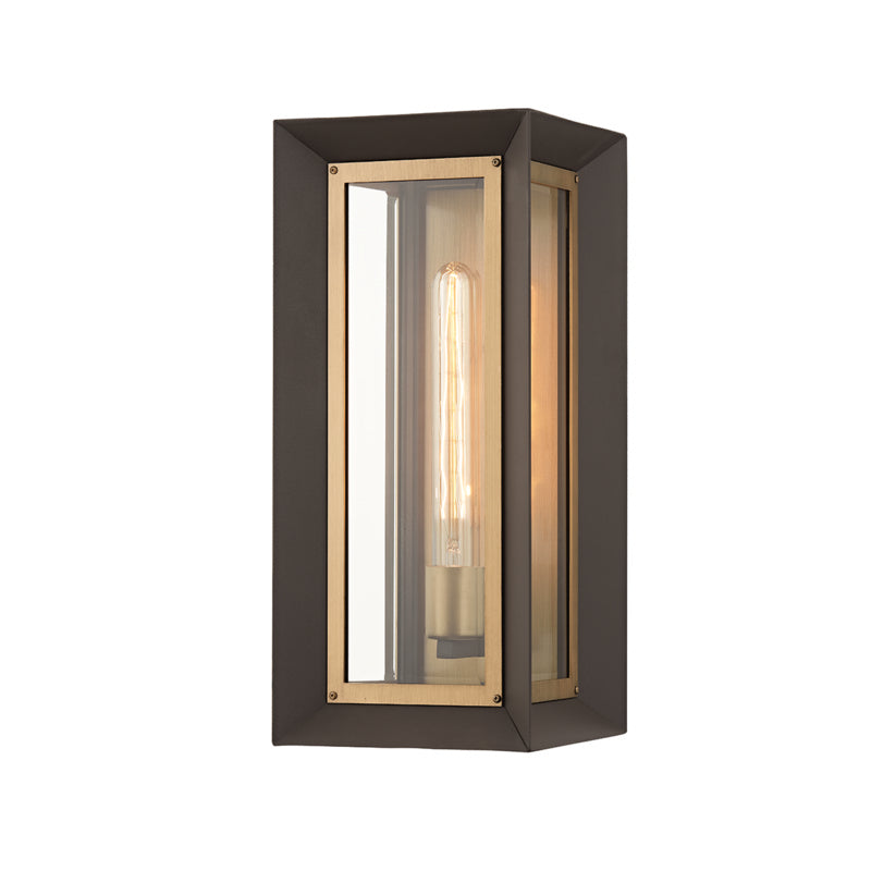 Troy Lighting B4052-TBZ/PBR  Lowry Outdoor Textured Bronze/Patina Brass