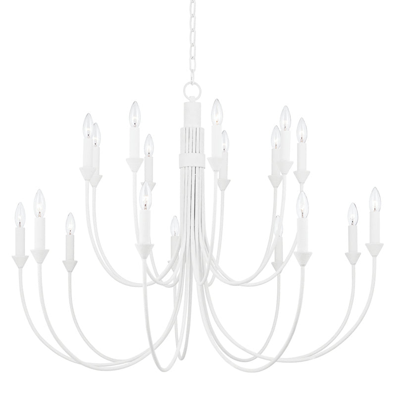 Troy Cate F1018-GSW Chandelier Light - Gesso White