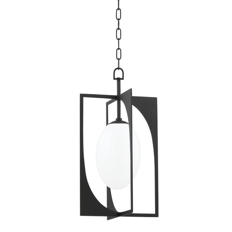 Troy Lighting F1213-BI  Enzo Outdoor Black Iron