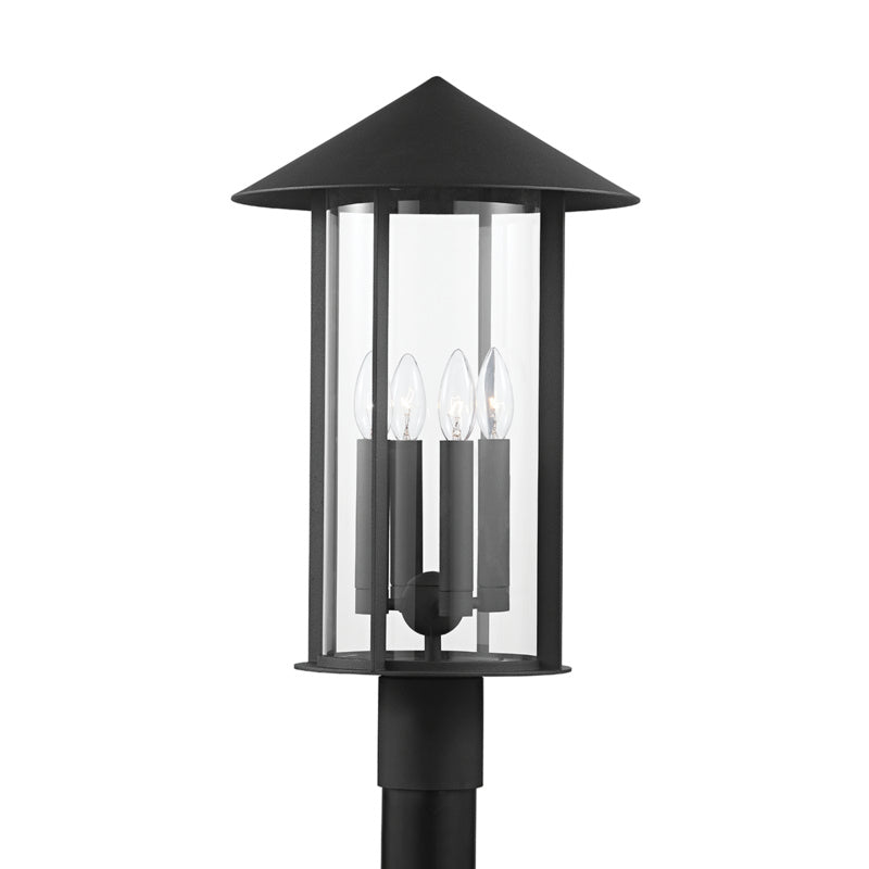 Troy Lighting P1914-TBK  Long Beach Outdoor Textured Black